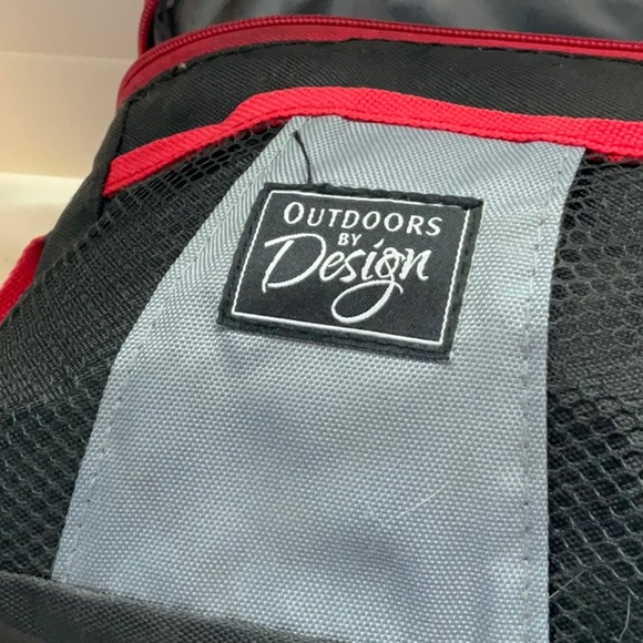 Black and Red Men's Bag - Picture 2 of 7